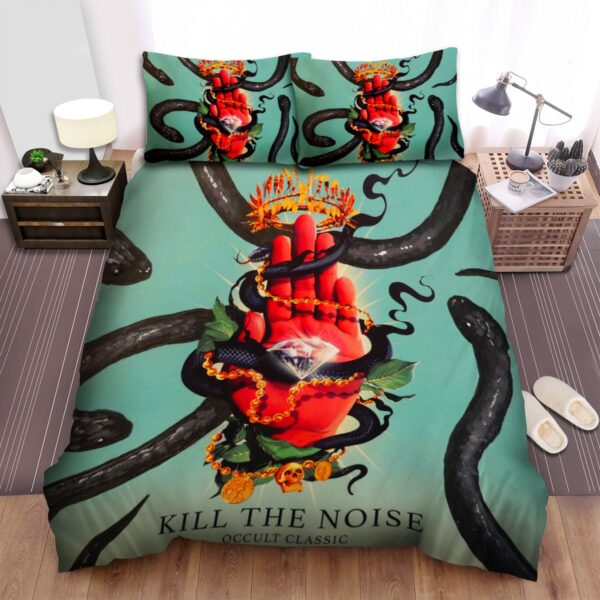 Kill The Noise Snake Bed Sheets Spread Duvet Cover Bedding Set