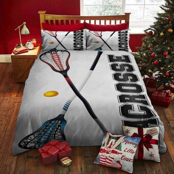 Lacrosse Bed Sheets Spread Duvet Cover Bedding Set