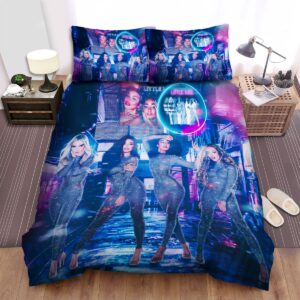 Little Mix Confetti Digital Art Bed Sheets Spread Duvet Cover Bedding Set