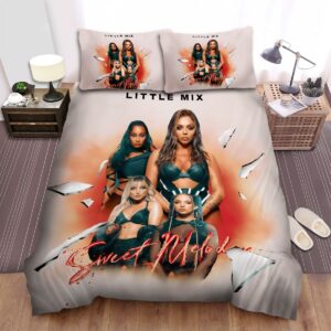 Little Mix Members Sweet Melody Art Bed Sheets Spread Duvet Cover Bedding Set