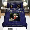 Ludwig Van Beethoven Symphony No 1 Bed Sheets Spread Duvet Cover Bedding Set