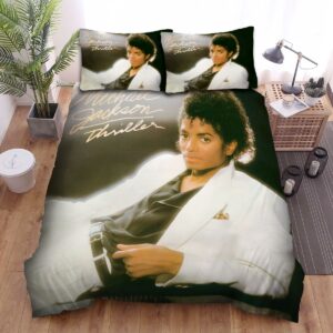 Michael Jackson Thriller Album Cover Bed Sheets Spread Duvet Cover Bedding Set