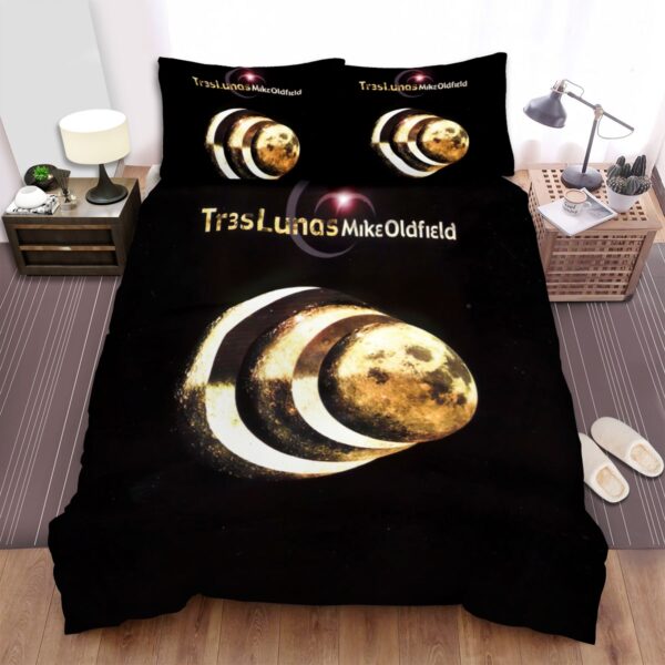 Mike Oldfield Music Tr3s Lunas Album Bed Sheets Spread Comforter Duvet Cover Bedding Set