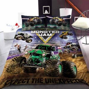 Monster Jam B210871 Duvet Cover Bedding Set Dup