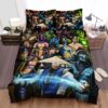Mortal Kombat 2021 Movie Video Game Poster Bed Sheets Spread Duvet Cover Bedding Set