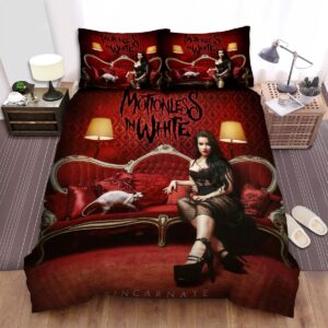 Motionless In White Music Band Reincarnate Girl Bed Sheets Spread Duvet Cover Bedding Set