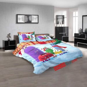 Movie A Storybots Christmas V 3d Customized Duvet Cover Bedroom Sets Bedding Set