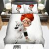 Mr Peabody And Sherman Movie Bed Sheets Spread Duvet Cover Bedding Set