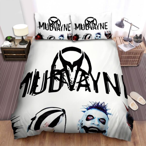Mudvayne Band Monstar Face Bed Sheets Spread Duvet Cover Bedding Set