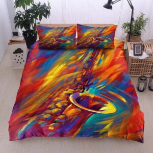 Music Bed Sheets Spread Duvet Cover Bedding Set