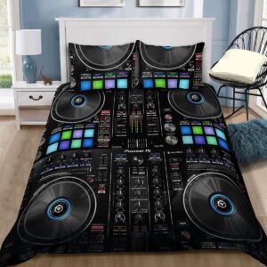 Music Cool Dj Mix 3d Duvet Cover Bedding Set