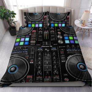 Music Cool Dj Mix Bedding Set Bed Sheets Spread Duvet Cover Bedding Set