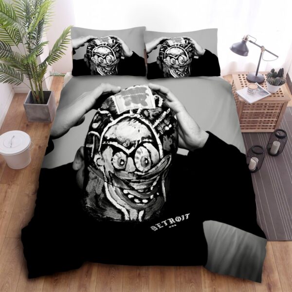 Music Seth Troxler Dj In Mask Bed Sheets Spread Duvet Cover Bedding Set