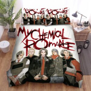 My Chemical Romance Revenge Era Illustration Bed Sheets Spread Duvet Cover Bedding Set