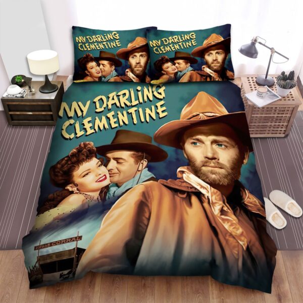 My Darling Clementine Water Painting Bed Sheets Spread Duvet Cover Bedding Set