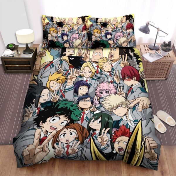 My Hero Academia Movie Art 1 Bed Sheets Spread Duvet Cover Bedding Set