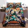 My Hero Academia World Heroes Mission 2021 Poster Movie Poster Bed Sheets Spread Duvet Cover Bedding Set Ver 1