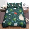 My Neighbor Totoro Cute Pattern Bed Sheets Spread Duvet Cover Bedding Set