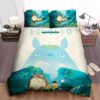 My Neighbor Totoro Digital Art Poster Bed Sheets Spread Duvet Cover Bedding Set