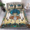 Native American Blue Bear Bedding Set Bed Sheets Spread Duvet Cover Bedding Set
