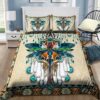 Native American Dragonfly Bed Sheets Spread Duvet Cover Bedding Set