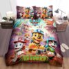 Paw Patrol Dino Rescue Bed Sheets Spread Duvet Cover Bedding Set