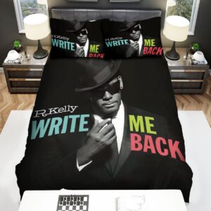 R Kelly Write Me Back Bed Sheets Spread Duvet Cover Bedding Set