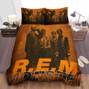 REM Monster Album Photo Shoot Bed Sheet Spread Comforter Duvet Cover Bedding Set