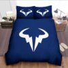Rafael Nadals Logo Bed Sheets Spread Duvet Cover Bedding Set