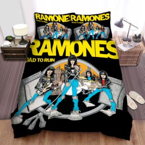 Ramones Album Cover Road To Ruin Bed Sheets Spread Comforter Duvet Cover Bedding Set