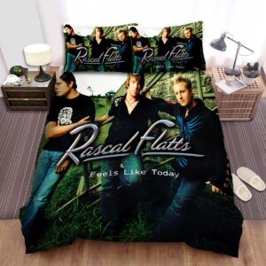 Rascal Flatts Photo Album Cover Feels Like Today Bed Sheets Spread Duvet Cover Bedding Set
