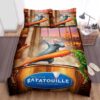 Ratatouille Remy Dancing With A Carrot Bed Sheets Spread Duvet Cover Bedding Set