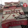 Red Hockey Symbol Custom Duvet Cover Bedding Set With Your Name