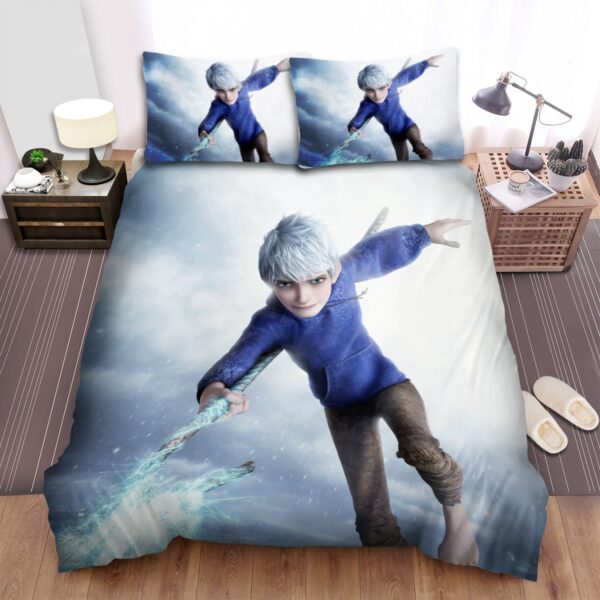 Rise Of The Guardians Jack Frost Poster Bed Sheets Spread Duvet Cover Bedding Set