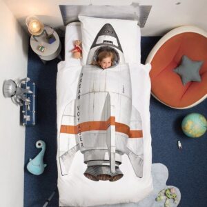 Rocket Bed Sheets Spread Duvet Cover Bedding Set