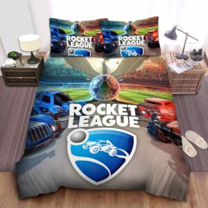 Rocket League 2 Vs 2 Championship Bed Sheets Spread Duvet Cover Bedding Set