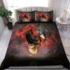 Rooster Bedding Set Bed Sheets Spread Duvet Cover Bedding Set