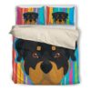 Rottweiler Bed Sheets Spread Duvet Cover Bedding Set