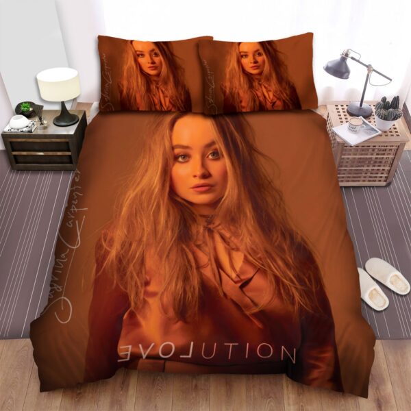 Sabrina Carpenter Evolution Bed Sheets Spread Comforter Duvet Cover Bedding Set