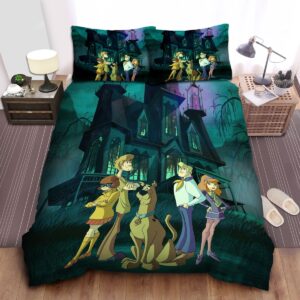 Scooby Doo Movies Outside The Villa Bed Sheets Spread Duvet Cover Bedding Settomb