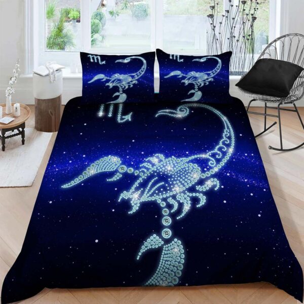 Scorpio Bed Sheets Spread Duvet Cover Bedding Set 1
