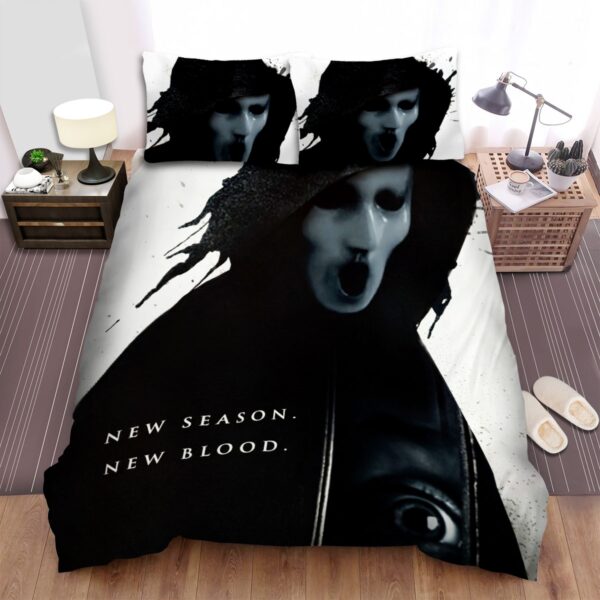 Scream The Tv Series 2015 2019 New Season New Blood Bed Sheets Spread Duvet Cover Bedding Set