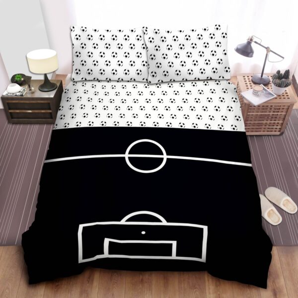 Soccer Bedding Set Duvet Cover Pillow Cases