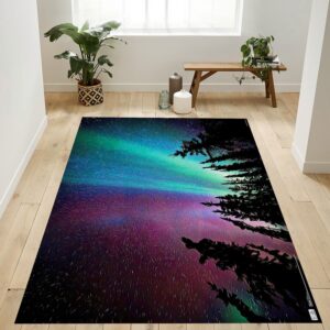 Aurora Borealis Sky Rug