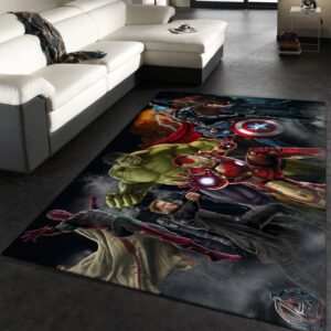 Avenger End Game Bedroom Rug