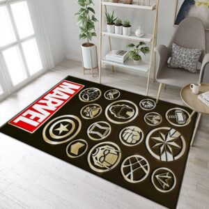 Avenger Marvel Logo Rug