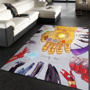 Avenger Marvel Movies Bedroom Rug
