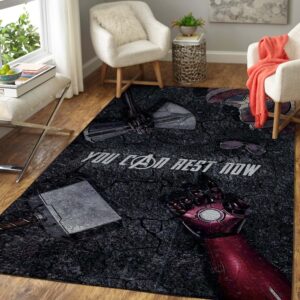 Avengers End Game Area Rug Custom Size And Printing
