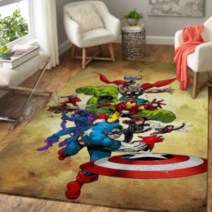 Avengers Superhero Rug