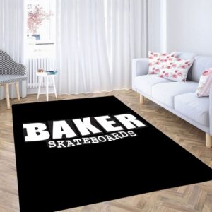 Baker Skateboards Stroke Living Room Modern Carpet Rug
